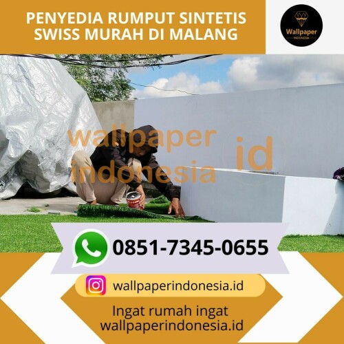 Apakah Anda ingin menghadirkan keindahan alami di halaman rumah atau kantor Anda tanpa repot merawat rumput alami? Rumput sintetis Swiss murah di Malang adalah solusi sempurna untuk Anda! Dengan rumput sintetis berkualitas tinggi ini, Anda bisa menikmati taman yang selalu hijau dan indah sepanjang tahun tanpa perawatan yang merepotkan.

Jenis Rumput: Rumput sintetis 
Harga penanganan: Rp.240.000 per m²

Tunggu Apa Lagi? Hubungi Kami Sekarang Juga!
Jangan lewatkan kesempatan untuk memiliki taman indah dengan rumput sintetis Swiss murah di Malang. Hubungi kami 085173450655 sekarang juga untuk konsultasi gratis dan penawaran terbaik. Kami siap membantu Anda menciptakan ruang hijau yang menakjubkan. Jadikan taman rumah anda lebih indah dengan rumput sintetis dari wallpaperindonesia.id 

#jasapasang #rumputsintetis
#kualitaspremium #interiorrumah #dekorasi #tamanrumah #interior #dekorasirumah #jasapasangmurah #rumputsintetismalang