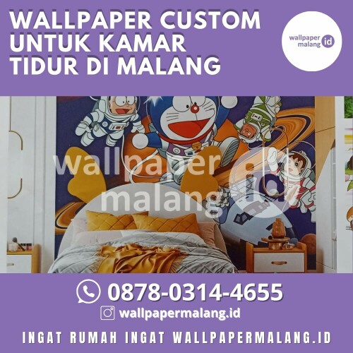 wallpaper custom untuk kamar tidur di malang