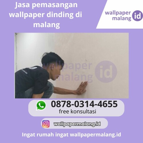 JASA PEMASANGAN WALLPAPER DINDING DI KOTA MALANG

Ruangan rumahmu membosankan?
Wallpaper dinding bisa jadi solusi untuk kamu, Wallpaper dinding adalah terbuat dari kertas, vinyl, atau bahan sintetis, dan biasanya memiliki pola atau gambar wallpaper dinding juga terbuat dari bahan berkualitas mudah di bersihkan dan tidak mudah robek.

Dengan rincian:
Bahan:vinly
Ukuran:53cm × 9m
Paket jasa+wallpaper vinyl: 190k -290k

Bagi kamu yang ingin mencari jasa wallpaper vinyl malang, WALLPAPER MALANG ID adalah pilihan terbaik.Selain itu, WALLPAPER MALANG ID menyediakan tukang pemasangan wallpaper yang sudah berpengalaman dan profesional dalam pemasangan wallpaper.

Ubah ruangan anda sekarang agar lebih terlihat menarik dengan pemasangan wallpapermalang id.Kami siap membantu anda untuk terlihat lebih menarik dan nyaman, informasi lebih lanjut hubungi
Kontak kami: 087803144655
Instagram: wallpapermalang.id

#wallpaperruangan
#dekorasidinding
#wallpapermalang
#jasapasang