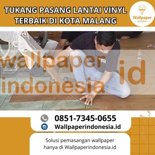 Mau rubah suasana ruangan dengan menggunakan lantai vinyl tapi takut pake jasa pasang yang sembarangan dan tidak rapi, Mangkanya pakai jasa pasang lantai vinyl terbaik di malang dengan menghubungi wallpaperindonesia.id

rincian:
Bahan : vinyl
Jenis : PVC dan SPC Klik
Ukuran : minimal pemasangan 5m2
Harga pemasangan : 65k per m2

Pakai jasa pasang lantai vinyl terbaik di malang 
agar pemasangan lantai vinyl rapi dan tersusun sesuai yang anda inginkan tertarik bisa hubungi kami di @wallpaperindonesia.id dan 0851-7345-0655

#pasangwallpaperindonesia
#wallpaperindonesua
#jasapasangwallpaper
#dekorasidinding
#lantaivinyl
#wallpapermura