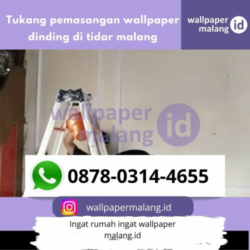 TUKANG PEMASANGAN WALLPAPER DINDING DI TIDAR