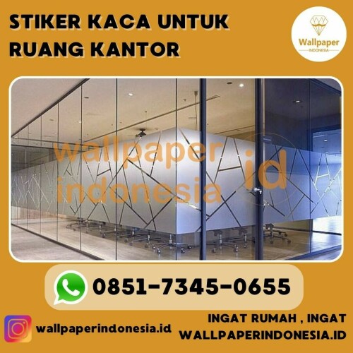 STIKER KACA UNTUK RUANG KANTOR