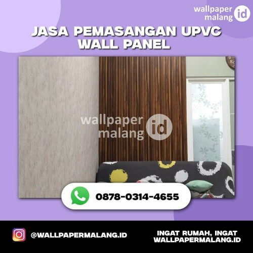 JASA PEMASANGAN UPVC WALL PANEL