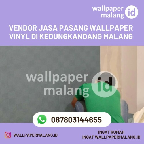 vendor jasa pasang wallpaper vinyl di kedungkandang malang