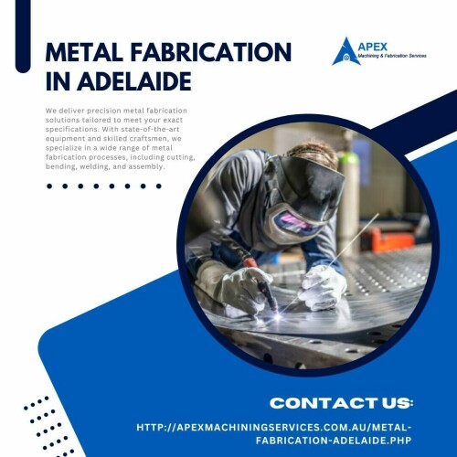 Apex delivers precision cut meta fabrication in Adelaide