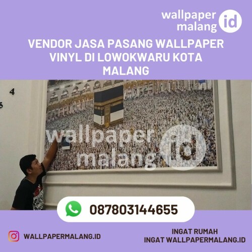 vendor jasa pasang wallpaper vinyl di lowokwaru kota malang