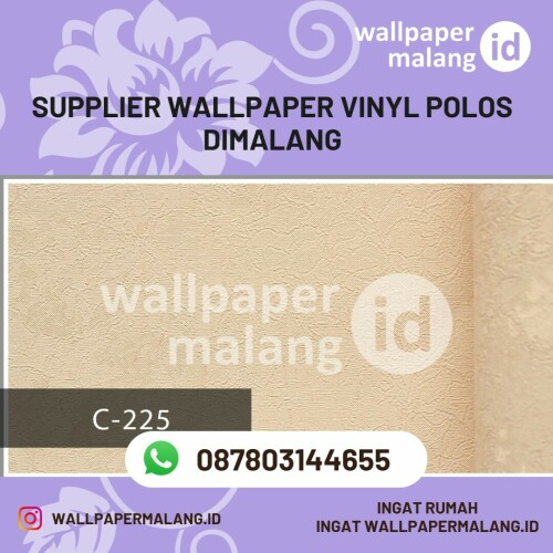 Supplier wallpaper vinyl polos dimalang