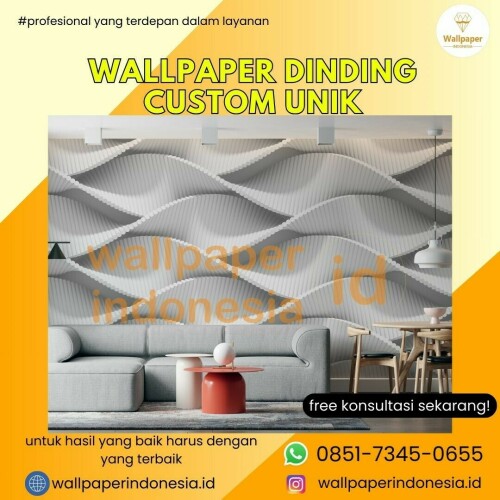 Wallpaper dinding custom unik