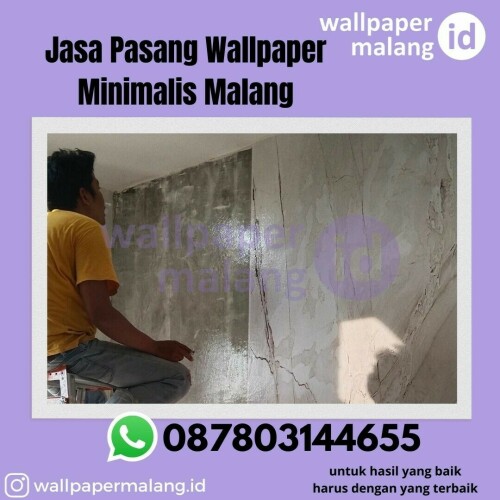 Jasa Pasang Wallpaper Minimalis Malang