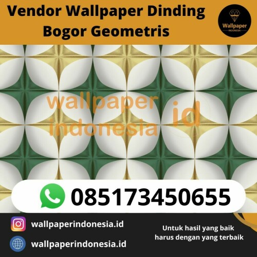 Vendor Wallpaper Dinding Bogor Geometris