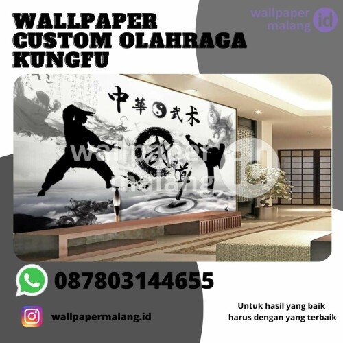 wallpaper custom olaahraga kungfu