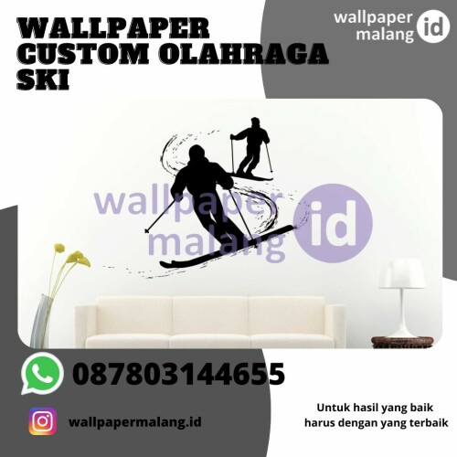 wallpaper custom olahraga ski