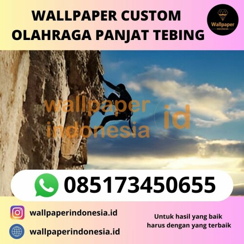 WALLPAPER CUSTOM OLAHRAGA PANJAT TEBING