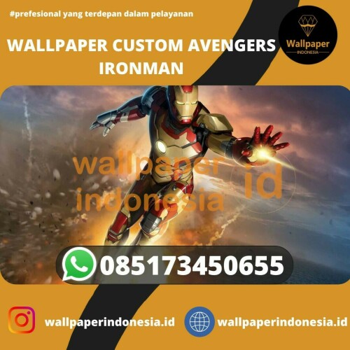 WALLPAPER CUSTOM AVENGERS IRONMAN