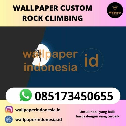 WALLPAPER CUSTOM OLAHRAGA ROCK CLIMBING