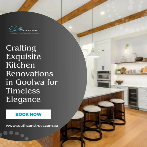Transform your kitchen into a masterpiece with SouthConstruct's unparalleled kitchen renovations in Goolwa. Our expert team combines innovation and craftsmanship to deliver timeless elegance to your culinary space. Explore the possibilities at https://www.southconstruct.com.au/